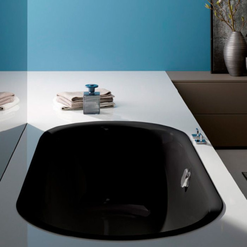 Стальная ванна Bette Lux Oval 190x90 с антискользящим самоочищающимся покрытием фото 2