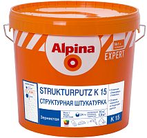 Штукатурка Alpina Expert К 20 акриловая, для стен, структурная