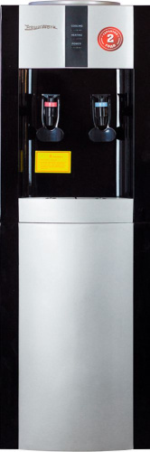 Кулер для воды AquaWork AW 16L/EN серебристо-чёрный фото 2