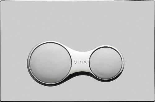 Комплект Унитаз подвесной Vitra Shift 7742B003-0075 с крышкой 91-083-009 + система инсталляции 800-2015 кнопка смыва хром фото 7