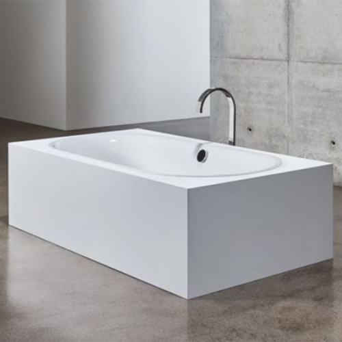 Стальная ванна Bette Lux Oval 180x80, белая фото 2