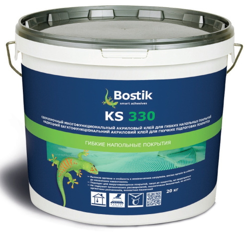 Клей для напольных покрытий акриловый Bostik КЕ 310 20 кг.