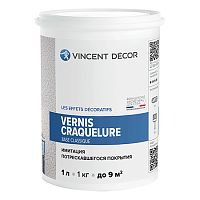 VINCENT DECORUM VERNIS CRAQUELURE BASE CLASSIQUE кракелюрный лак для внутренних работ (1л)
