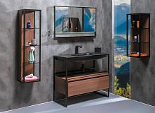 Мебель для ванной Armadi Art Loft 100 dark wood, напольная