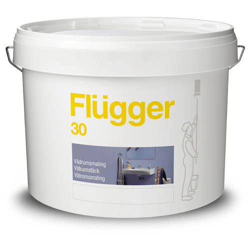 Краска Flugger Wet Room Paint акриловая, полуглянцевая, для влажных зон