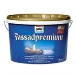 Краска Jobi Fassadpremium акриловая, атмосферостойкая, для защиты фасадов