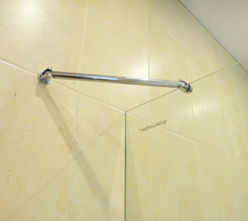 Шторка на ванну GuteWetter Trend Pearl GV-862A правая 120 см стекло бесцветное, фурнитура хром фото 7