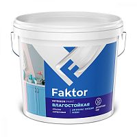 Faktor / Фактор краска интерьерная влагостойкая 13 кг