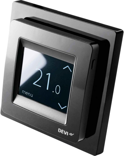 Терморегулятор Devi Touch black фото 4