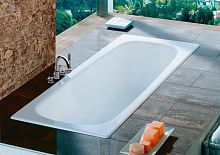 Чугунная ванна Roca Continental 21290200R 160x70, без антискользящего покрытия