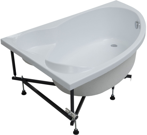Акриловая ванна Aquanet Lyra 255736 150х100 L с каркасом фото 4