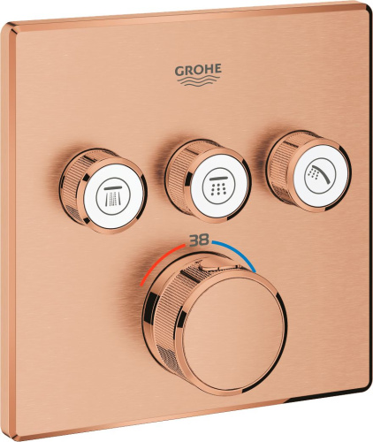 Термостат Grohe Grohtherm SmartControl 29126DL0 для душа, теплый закат