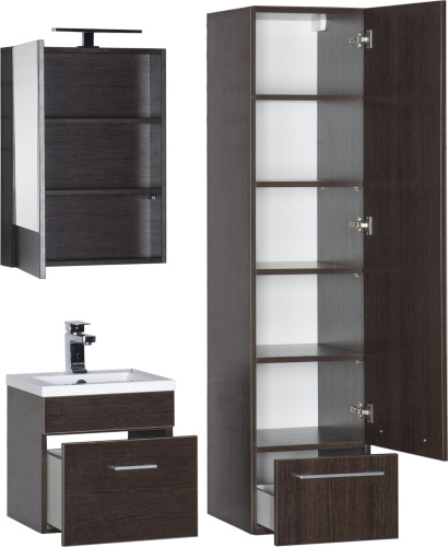 Шкаф-пенал Aquanet Нота венге фото 13 Шкаф-пенал Aquanet Нота венге фото 13