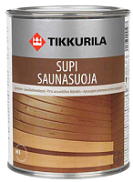 Лак Tikkurila Supi Saunasuoja акриловый, защитный состав, для бани и сауны