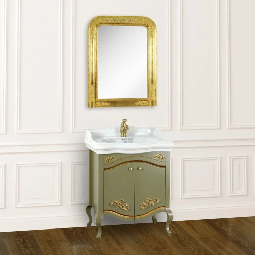 Мебель для ванной Migliore Impero 70 с дверками, oliva фото 5