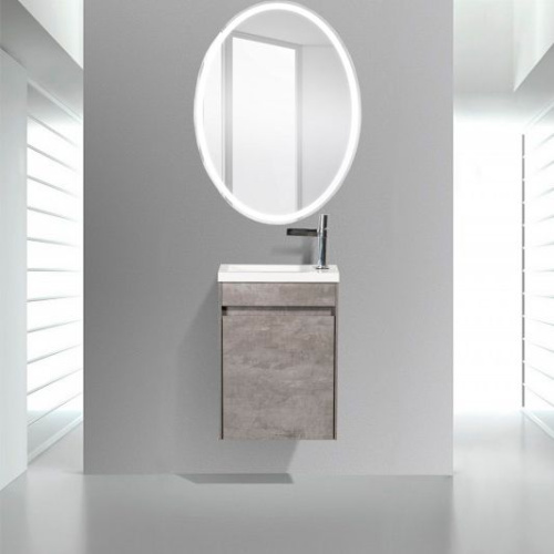 Мебель для ванной BelBagno Pietra Mini 40 R stucco cemento фото 5