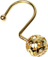 Крючок для шторы Carnation Home Fashions Ball Hole Type Hook Brass