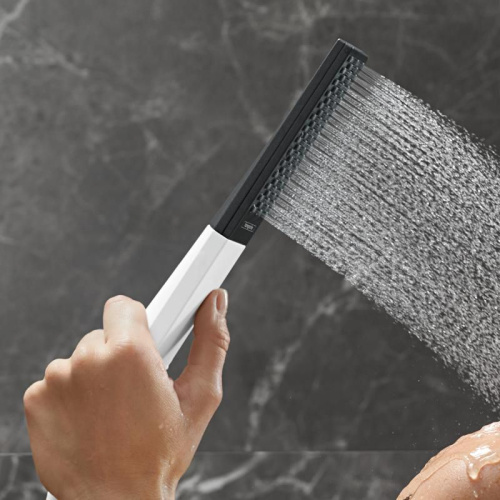 Душевой гарнитур Hansgrohe Rainfinity 26857700 матовый белый фото 2
