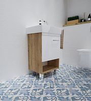 Мебель для ванной 1MarKa Tera 60Н напольная, дуб сонома