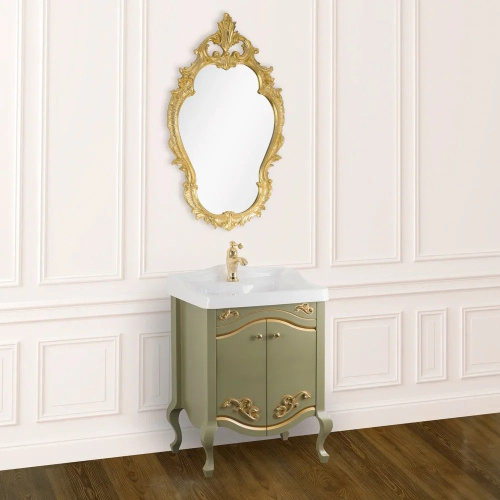 Мебель для ванной Migliore Impero 60 с дверками, oliva фото 3