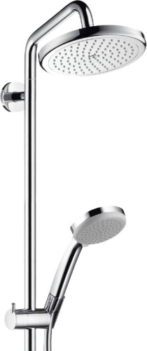 Душевая стойка Hansgrohe Croma 220 Showerpipe 27188000 EcoSmart фото 2