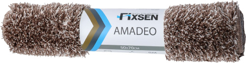 Коврик Fixsen Amadeo FX-3001l 70x50, коричневый фото 2