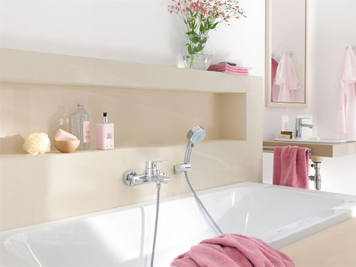 Смеситель Grohe Eurostyle Cosmopolitan 33591002 для ванны с душем фото 4
