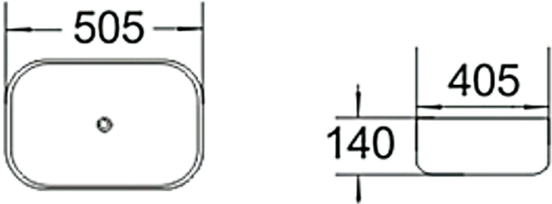 Раковина SantiLine SL-1046 фото 2