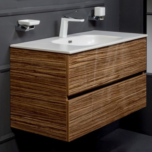 Мебель для ванной Armadi Art Vallessi 100 зебрано фото 3