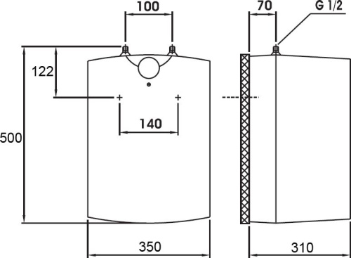 Водонагреватель Gorenje GT 15 U/V6 установка под мойкой фото 3