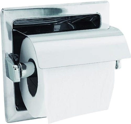 Держатель туалетной бумаги Nofer Classic 05203.В встраиваемый, глянцевый