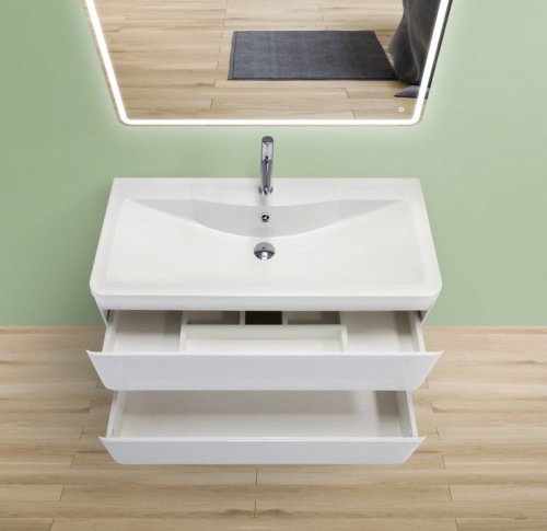 Мебель для ванной BelBagno Albano 100 подвесная, rovere rustico фото 2