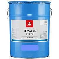 Краска Тиккурила Индастриал «Темалак ФД 20» (Temalac FD 20) алкидная полуматовая (18л) База TCH «Tikkurila Industrial»