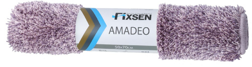 Коврик Fixsen Amadeo FX-3001P 70x50, фиолетовый фото 2