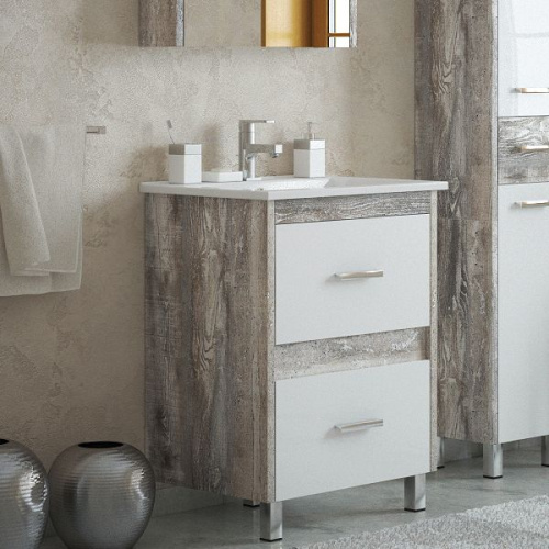 Мебель для ванной Corozo Верона 65 антик фото 2