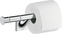 Держатель туалетной бумаги Axor Starck Organic 42736000 двойной, хром
