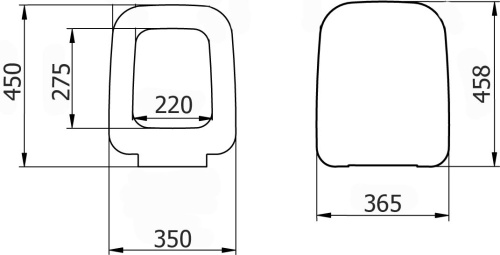 Унитаз подвесной VitrA Shift 7742B083-0075 черный фото 6