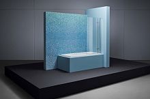 Стальная ванна Bette Ocean 180x80 с антискользящим самоочищающимся покрытием, перелив спереди