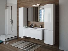 Мебель для ванной Эстет Dallas Luxe 115 подвесная, 1 ящик, R
