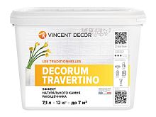 Vincent Decor Decorum Travertino / Винсент Декорум Травертин эффект камня ракушечника