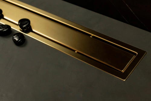 Душевой лоток Pestan Confluo Premium Gold Line 300 с решеткой фото 6
