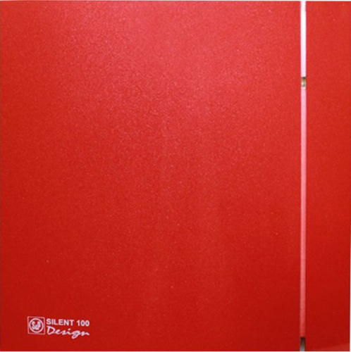 Вытяжной вентилятор Soler&Palau Silent 100 CZ Design-4C red 5 сменных полосок