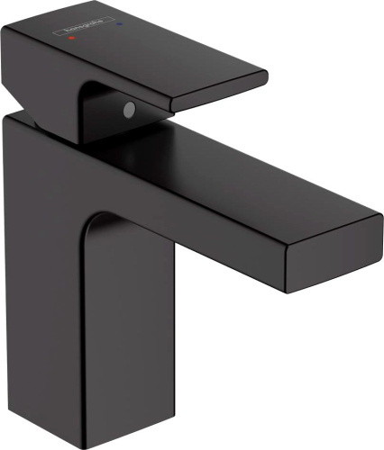 Смеситель Hansgrohe Vernis Shape 71561670 для раковины, черный фото 3