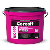CERESIT UK 400 клей универсальный для напольных покрытий, линолеум, ковролин (14кг)