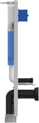 Комплект Унитаз подвесной Ideal Standard Eurovit K881201 безободковый + R046367 + кнопка смыва фото 6