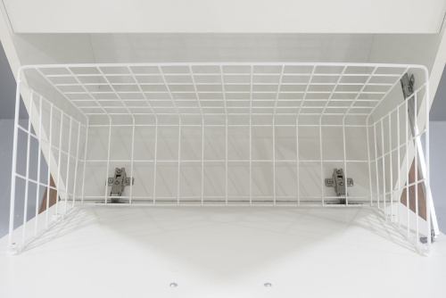 Шкаф DIWO Суздаль 60 над стиральной машиной, с бельевой корзиной фото 15