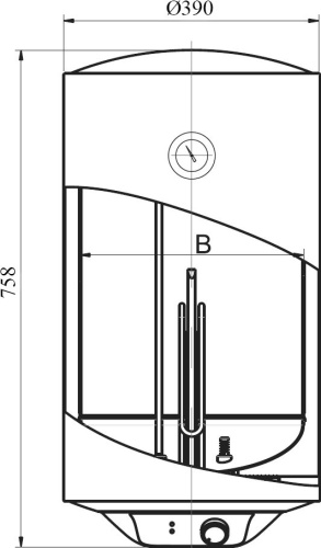 Водонагреватель Electrolux EWH 50 DRYver фото 3