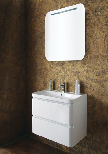 Тумба с раковиной BelBagno Energia-N 60 bianco lucido подвесная фото 3 Тумба с раковиной BelBagno Energia-N 60 bianco lucido подвесная фото 3