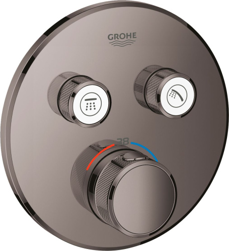 Термостат Grohe Grohtherm SmartControl 29119A00 для душа, темный графит