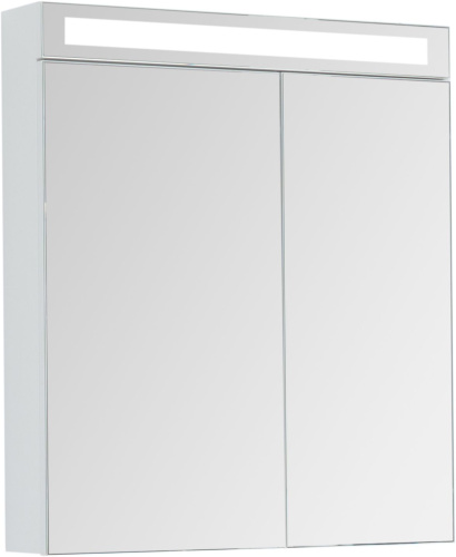 Зеркало-шкаф Dreja Max 70 белый, с подсветкой